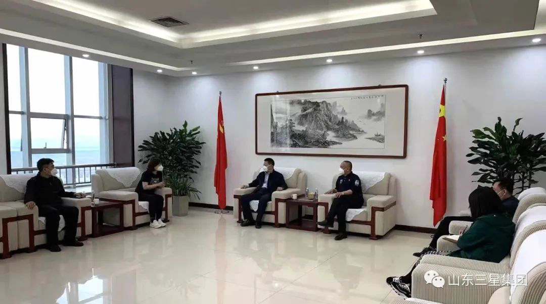 邹平市委常委、宣扬部长，副市长商献文到山东三星团体调研疫情防控和出产运营环境