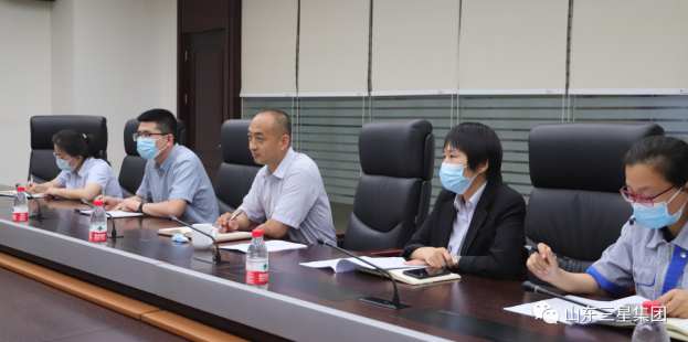 滨州市市场监视办理局来山东三星团体调研漫谈