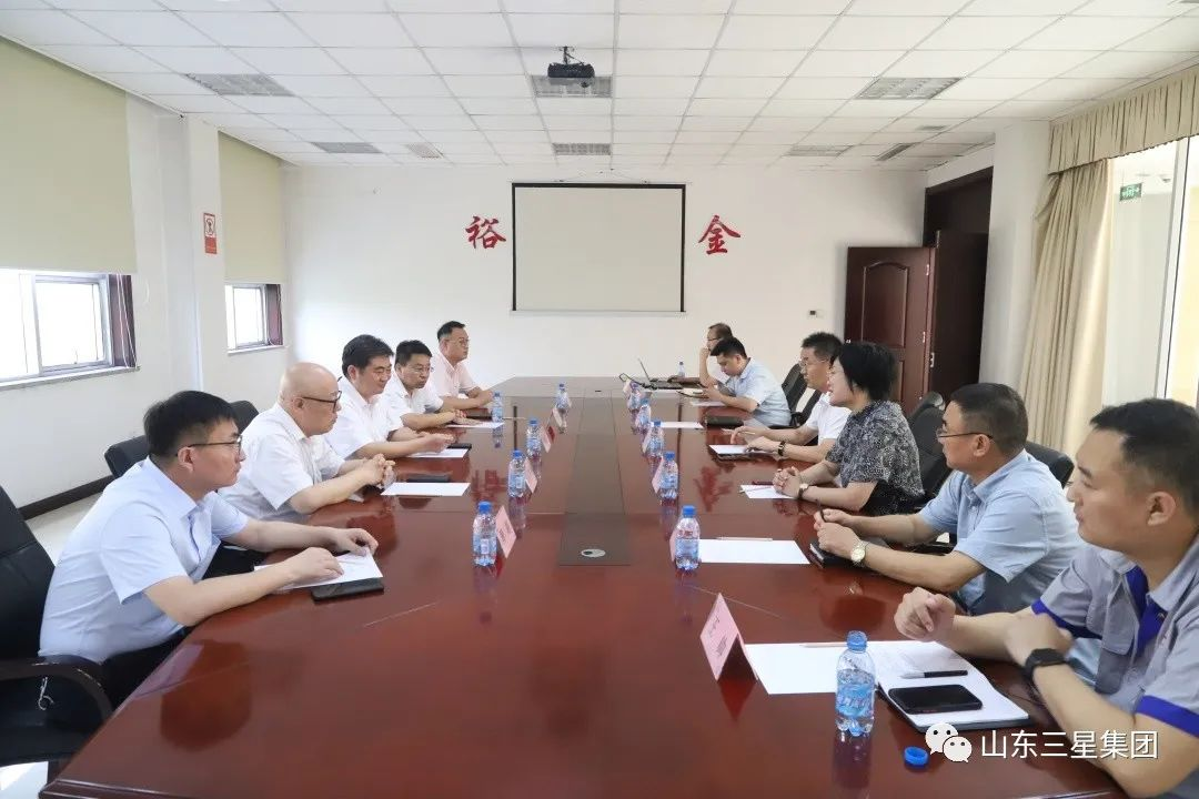 齐鲁财金团体来山东三星团体观赏漫谈