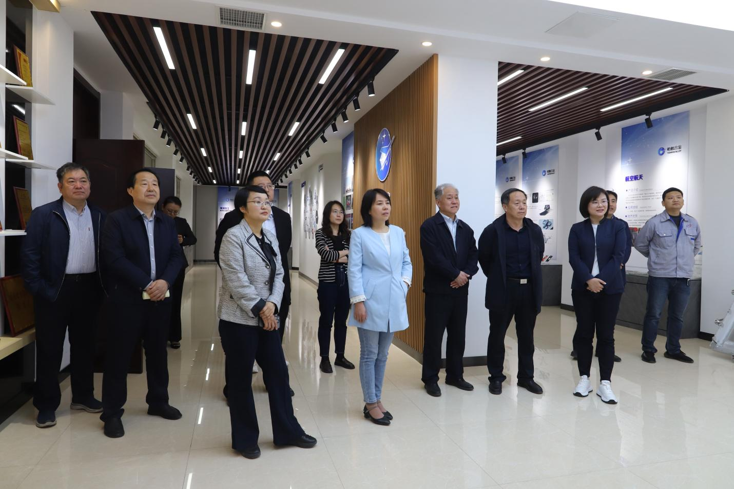 省发展改革委财金信用处处长沈秀莉来蘑菇视频
调研