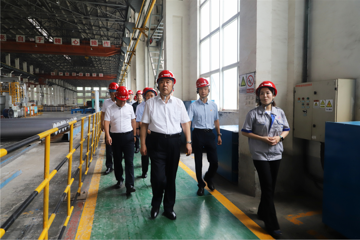 省应急厅来山东三星团体调研指点并展开党建共建勾当