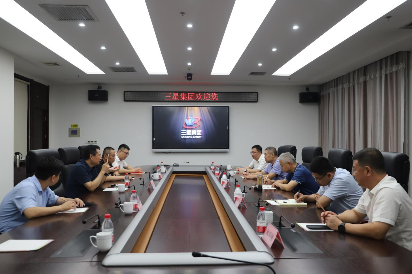 滨州银保监分局党委布告、局长尹程来山东三星团体调研
