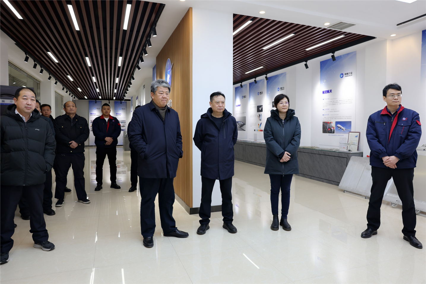 滨州市市场羁系局来山东三星团体调研