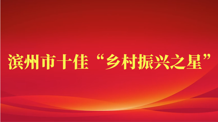 王亚群荣获滨州市十佳“村落复兴之星”