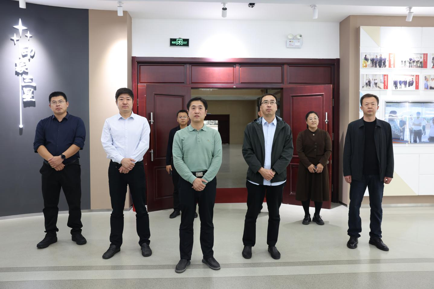 滨州市市委社会任务部副部长、市委“两新”工委副布告张杰来山东三星团体调研