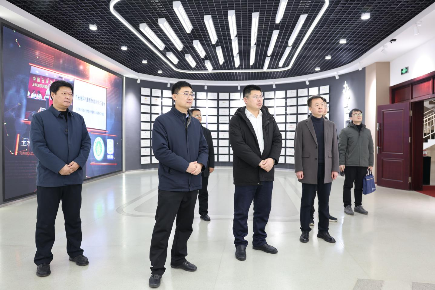 博兴县委社会任务部来山东三星团体考查进修