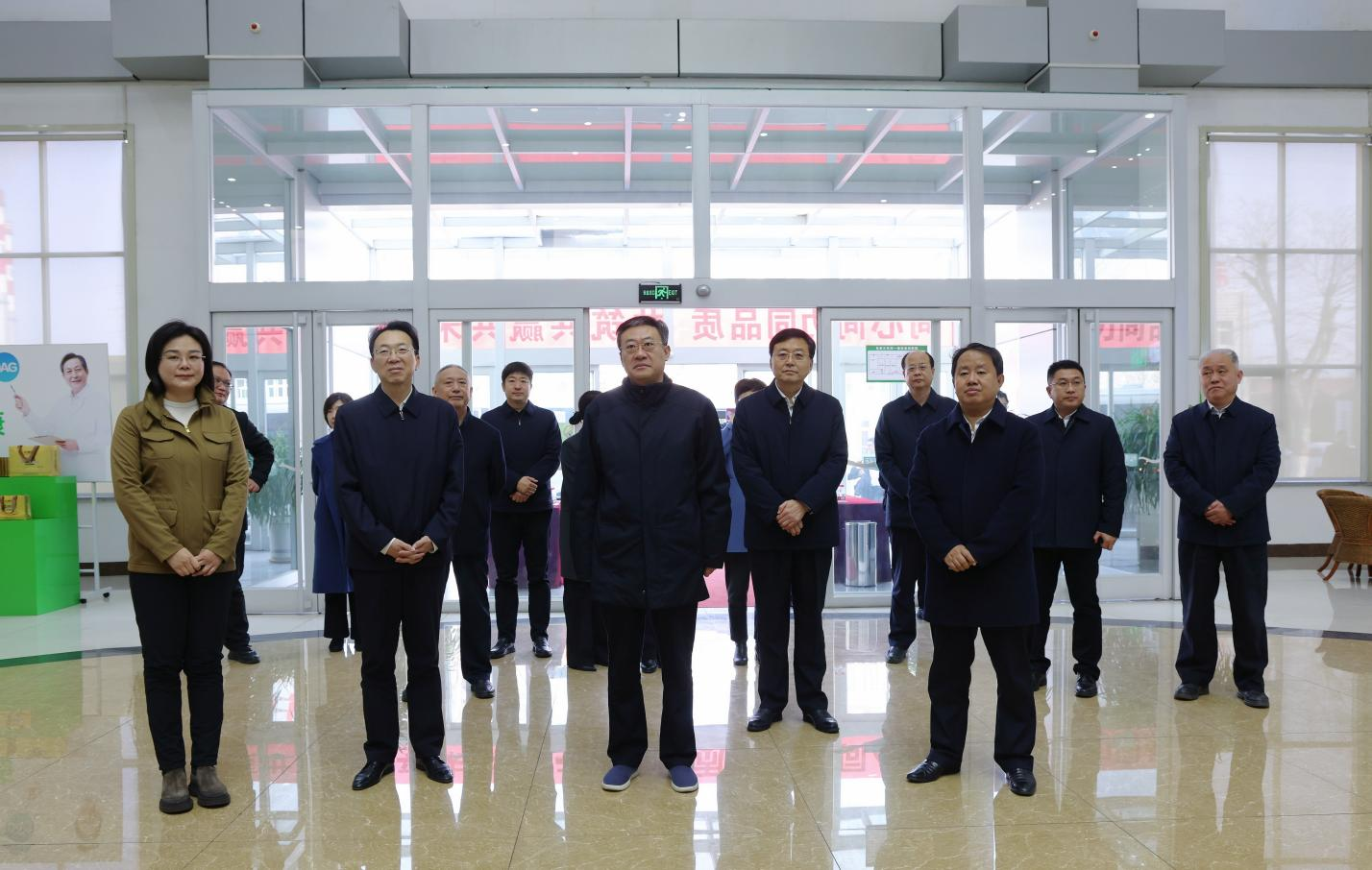山东省委统战部副部长、省工商联党组布告、常务副主席张鲲来山东三星团体调研